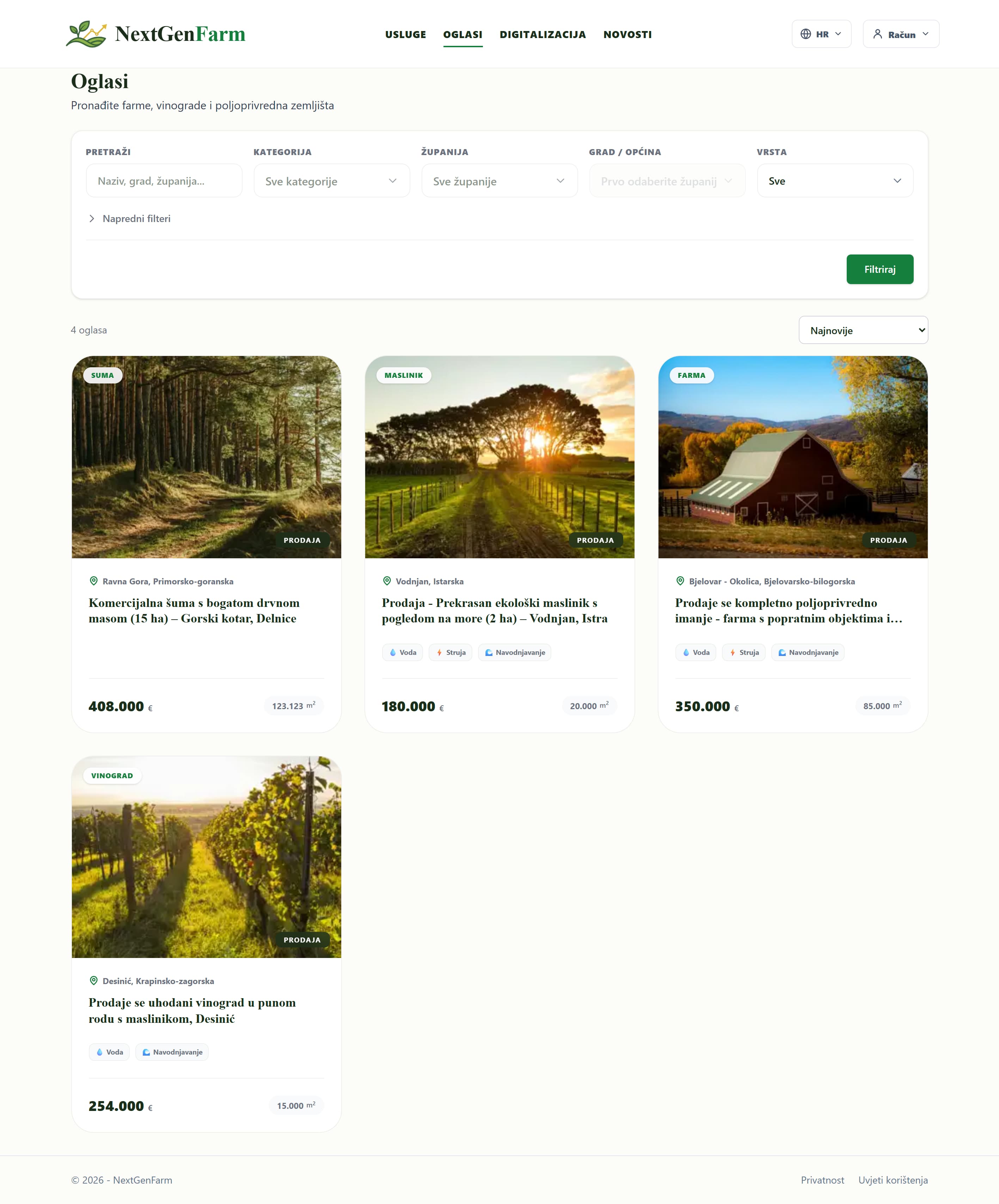 NextGenFarm marketplace campaign creative