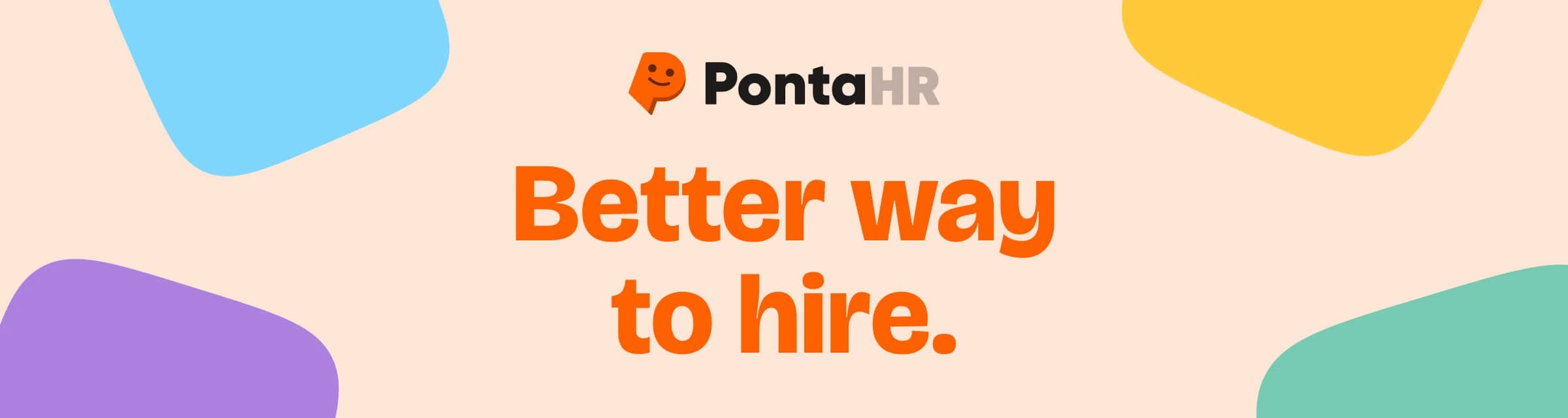 PontaHR better way to hire banner